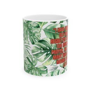 Prayer Quote Ceramic Mug – Perfect for Gifts, Office, Coffee Lovers