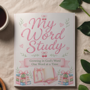 Word Study Bible Study Template